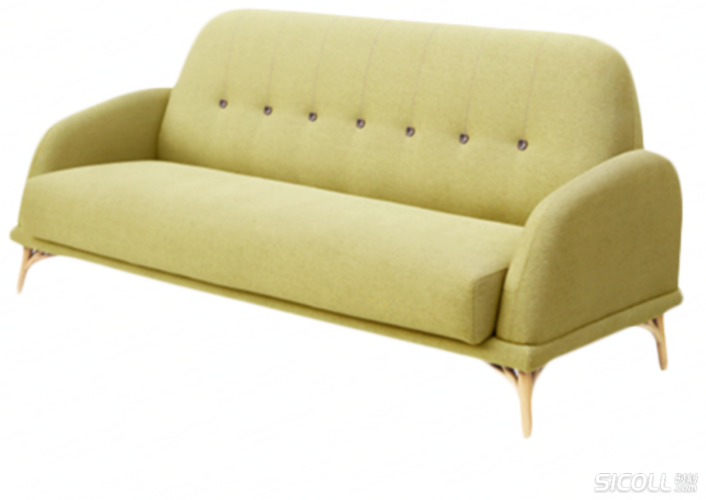 北欧风三人沙发白底图片-北欧风格单品软装家具排版png图片-1500张5.